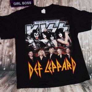 Kiss / Def Leppard shirt